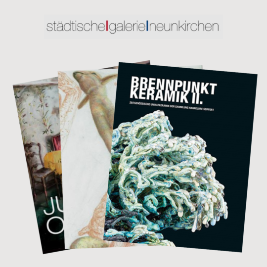25% Ermäßigung auf Publikationen der Städtischen Galerie Neunkirchen